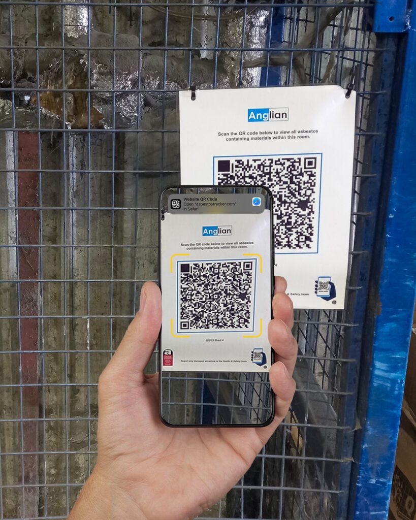 Anglian is rolling out an innovative QR code system to make project files easily accessible on-site