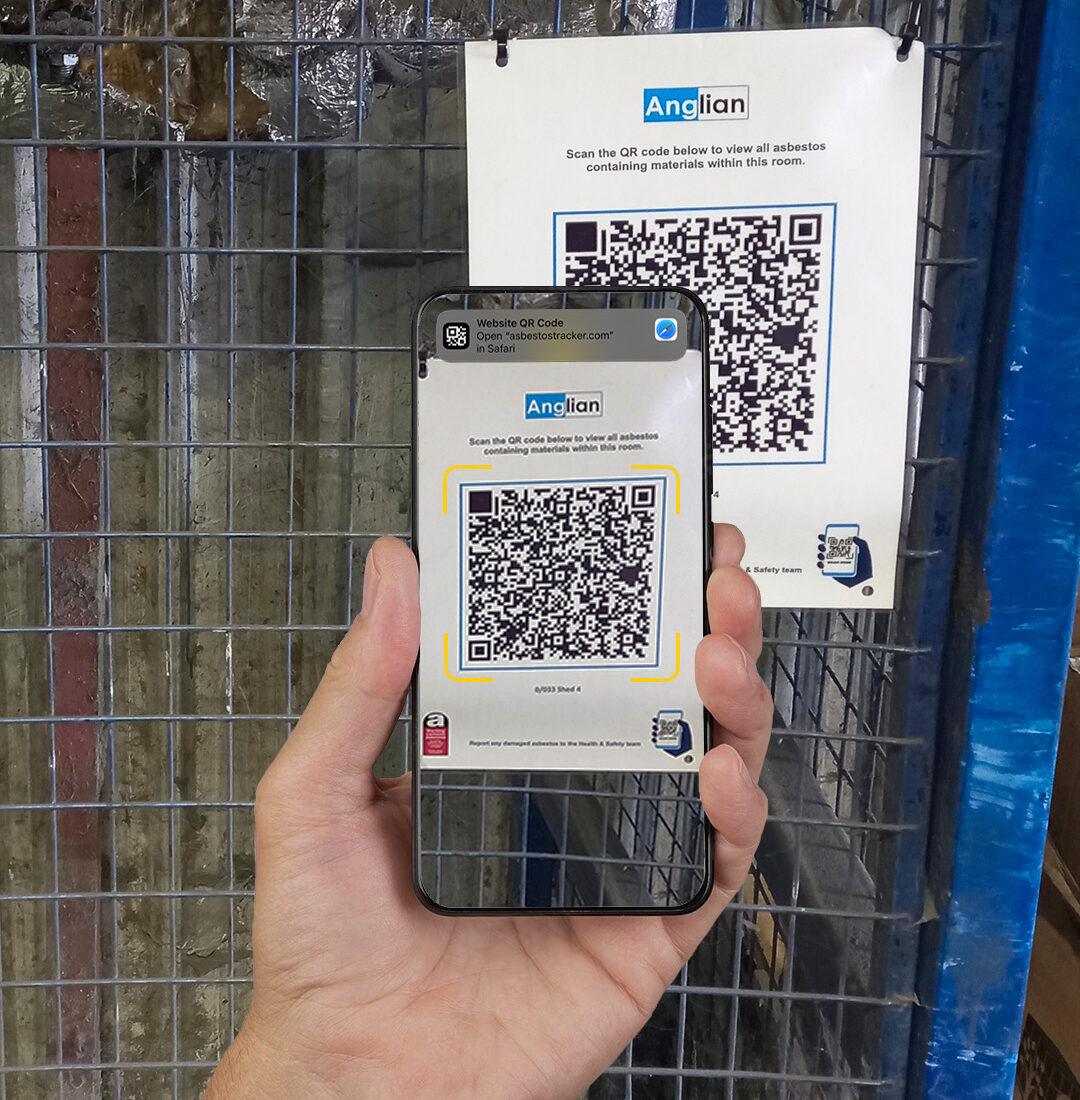 Anglian is rolling out an innovative QR code system to make project files easily accessible on-site